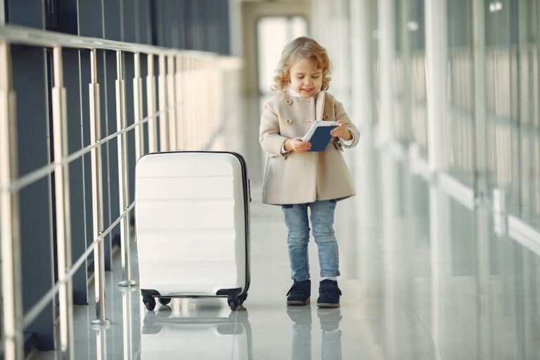 Can I take a stroller or baby carrier on the plane?